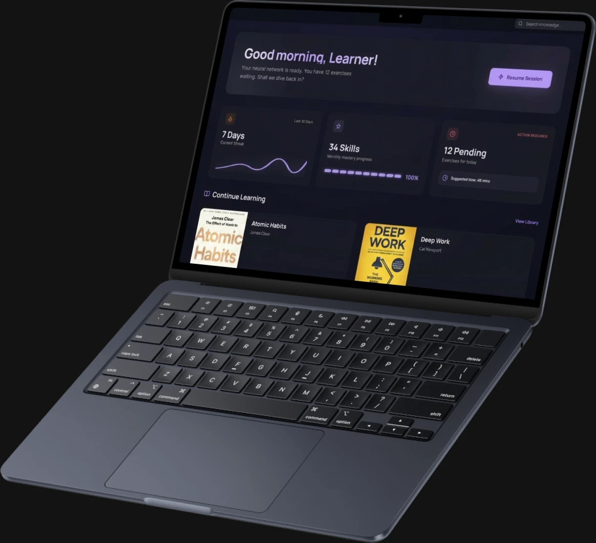 Web platform in a laptop