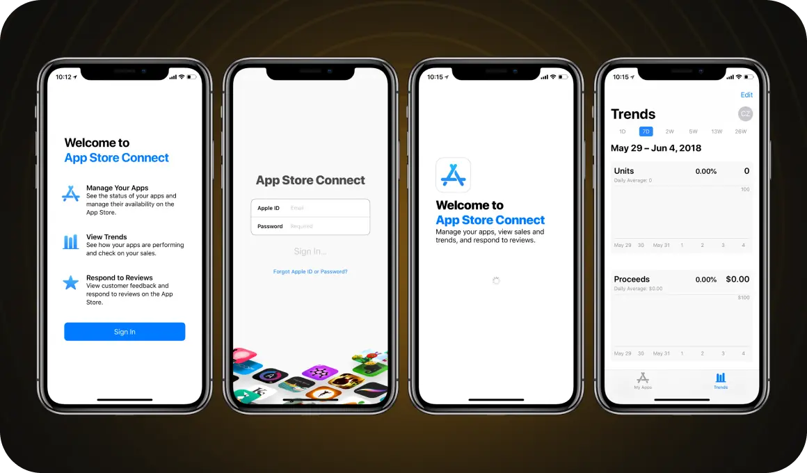 App Store Connect Registrations