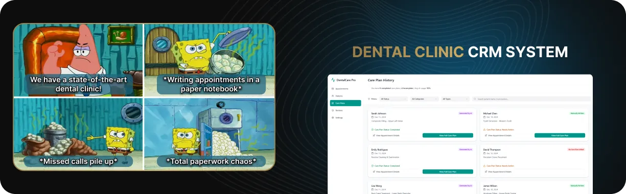 Dental Clinic CRM Development: Must-Have Features