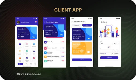 A Sample Client-Facing Interface