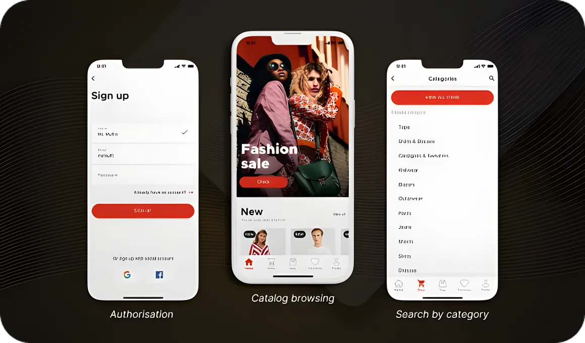 E-Commerce App Features