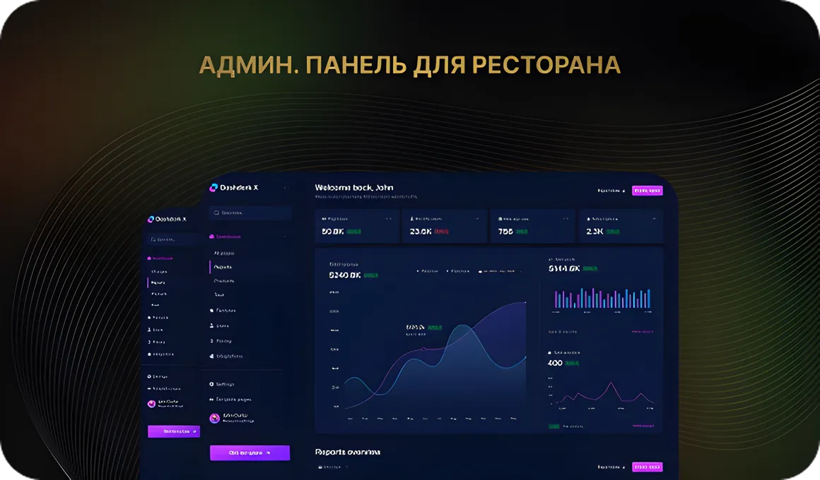 Административная панель приложения
