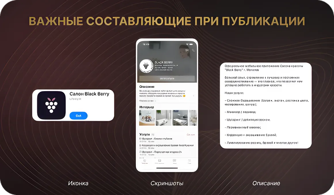 Публикация и поддержка приложения