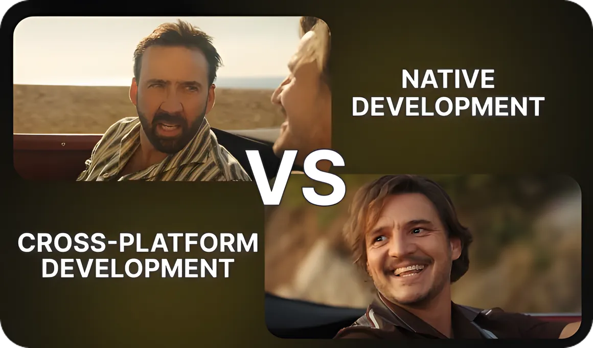 The difference between native and cross-platform development