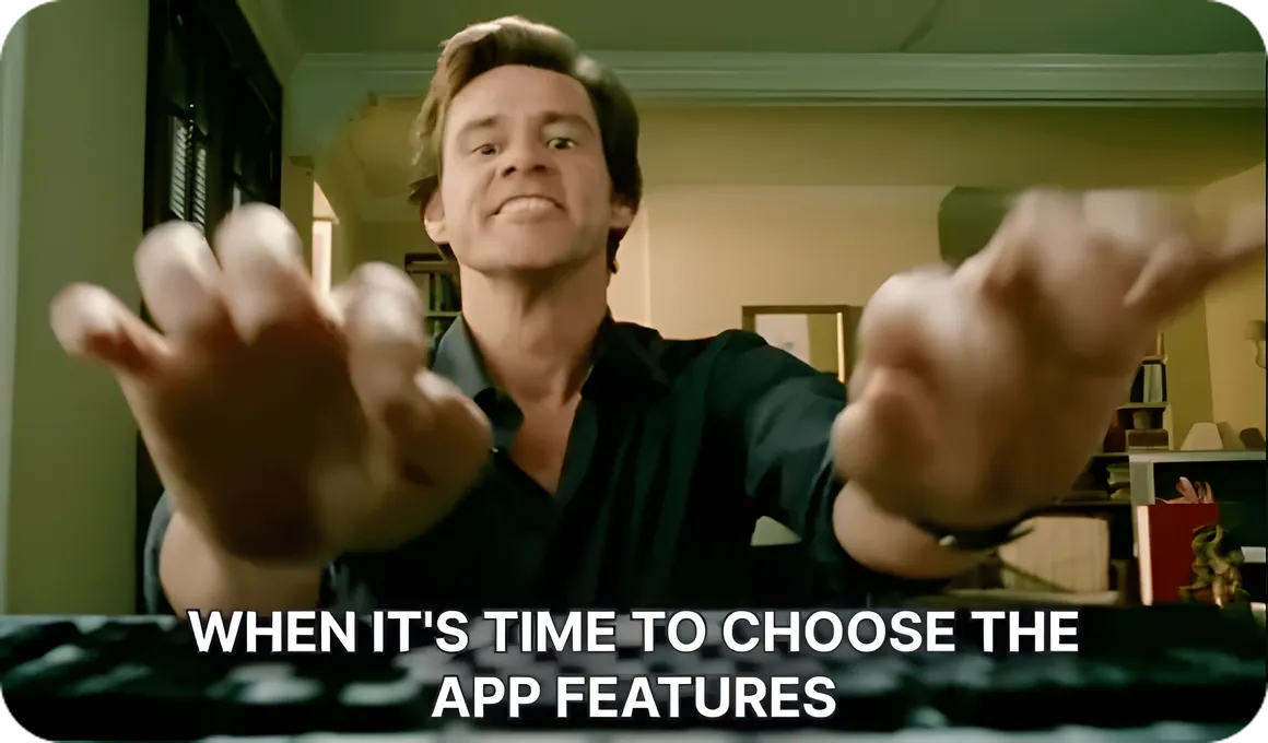 Core app functionality