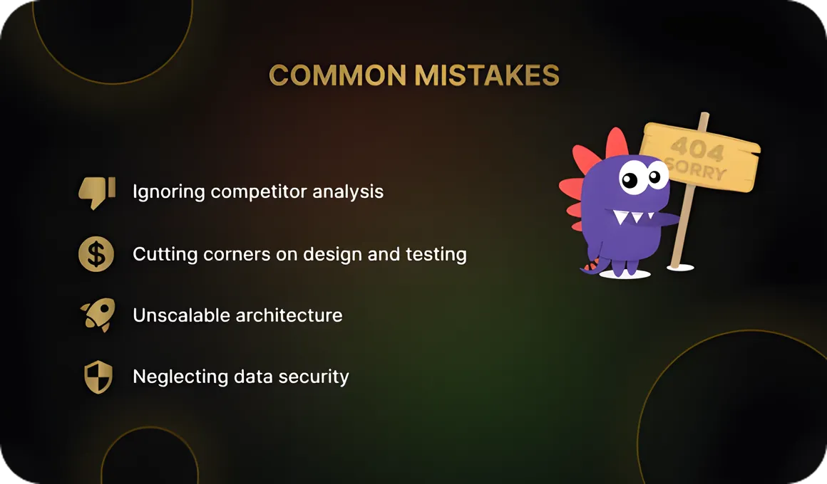 Common marketplace development mistakes
