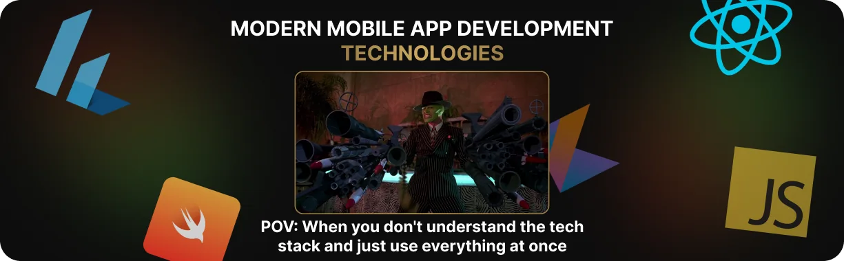 Modern mobile app development technologies