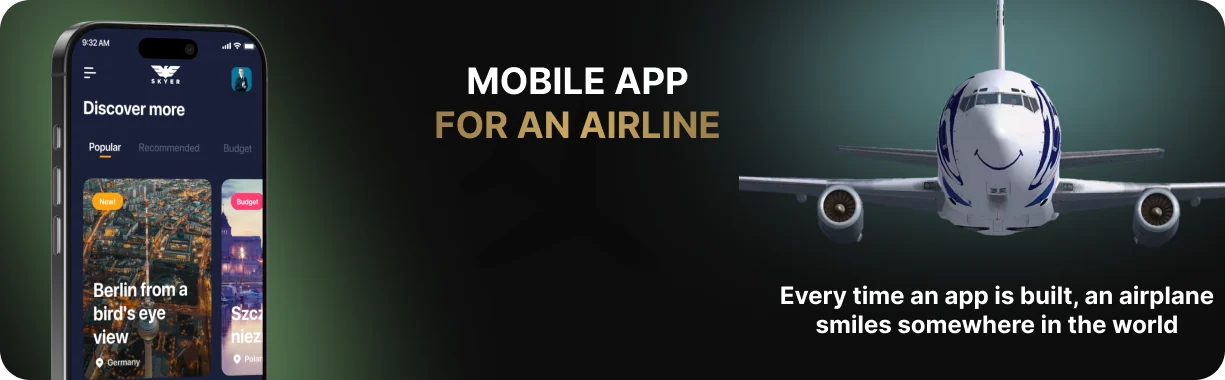 How to develop an airline mobile app