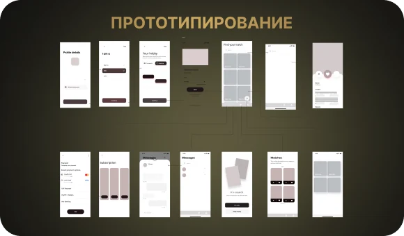 Прототипирование приложения