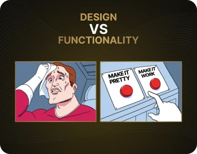 Design vs. Functionality: Which matters more in a mobile app?